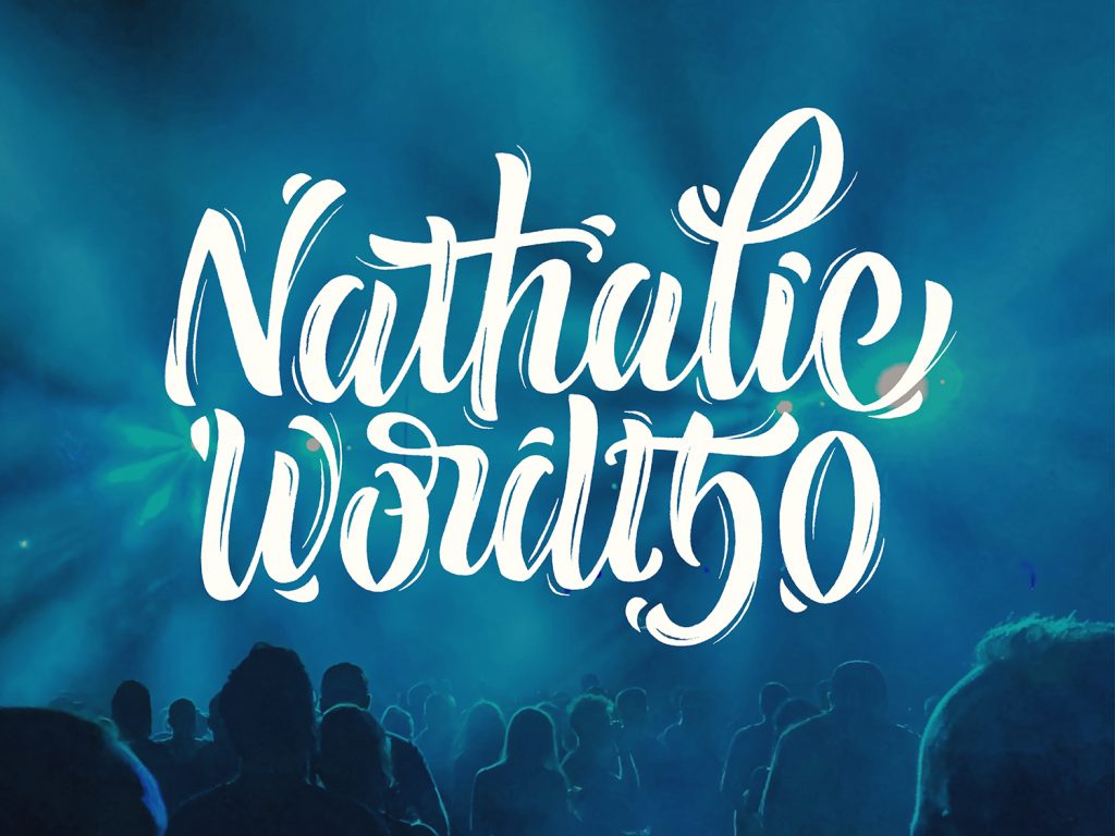 Handmade lettering voor business event